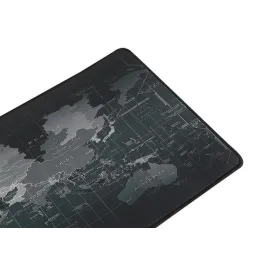 Tapis de bureau pour clavier et souris WORLD / Noir