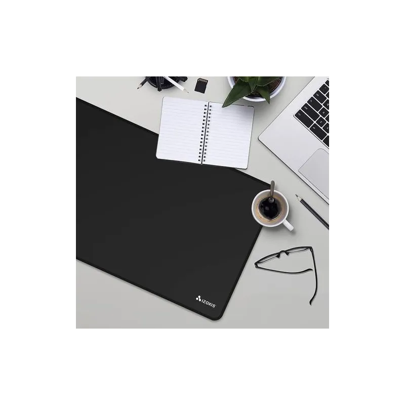 Tapis de bureau pour clavier et souris OFFICE / Noir