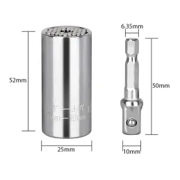 Douille universelle 7–19 mm / Nickel