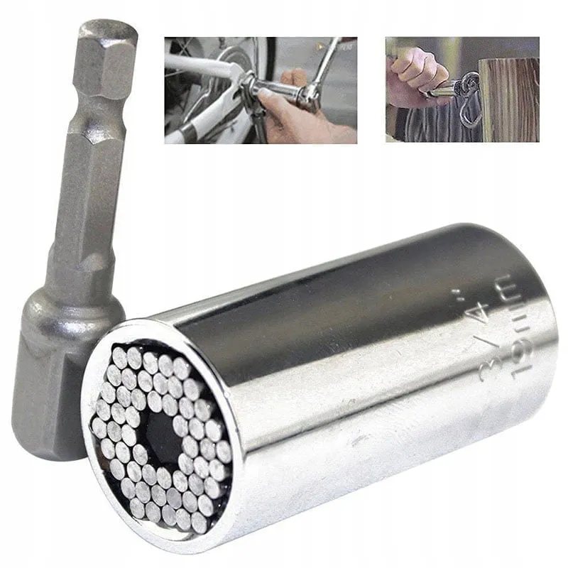 Douille universelle 7–19 mm / Nickel