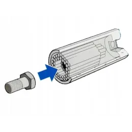 Douille universelle 7–19 mm / Nickel