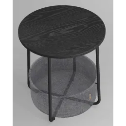 Table basse d’appoint HOME / Noir
