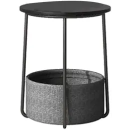 Table basse d’appoint HOME / Noir