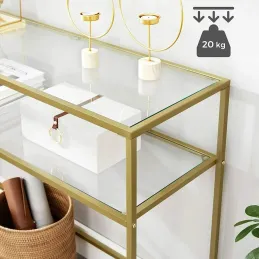 Commode en métal REGALO LUX DUO / Or mat