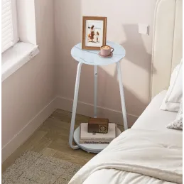 Table d’appoint BORN / Marbre blanc