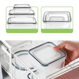 Set de 24 boîtes alimentaires antibactériennes FRESH / Transparentes