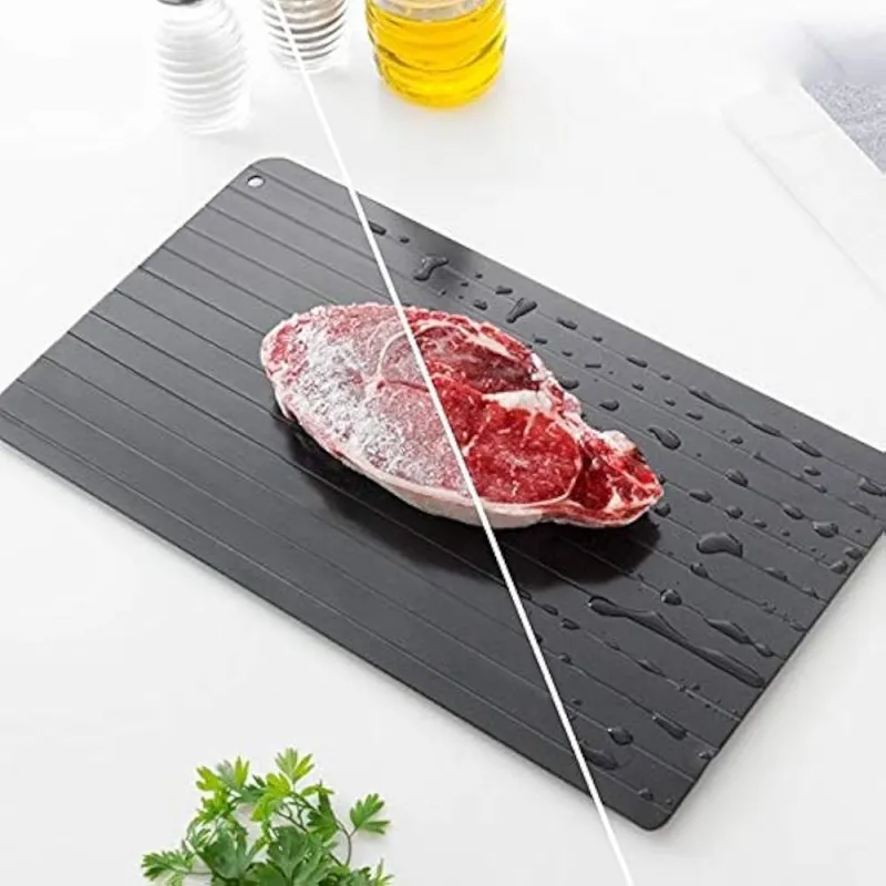 Plaque de décongélation des aliments FROZEN / Noir