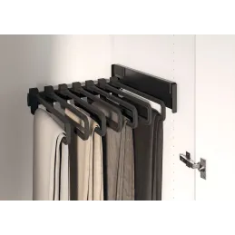 Porte-pantalons coulissant CONERO / Anthracite