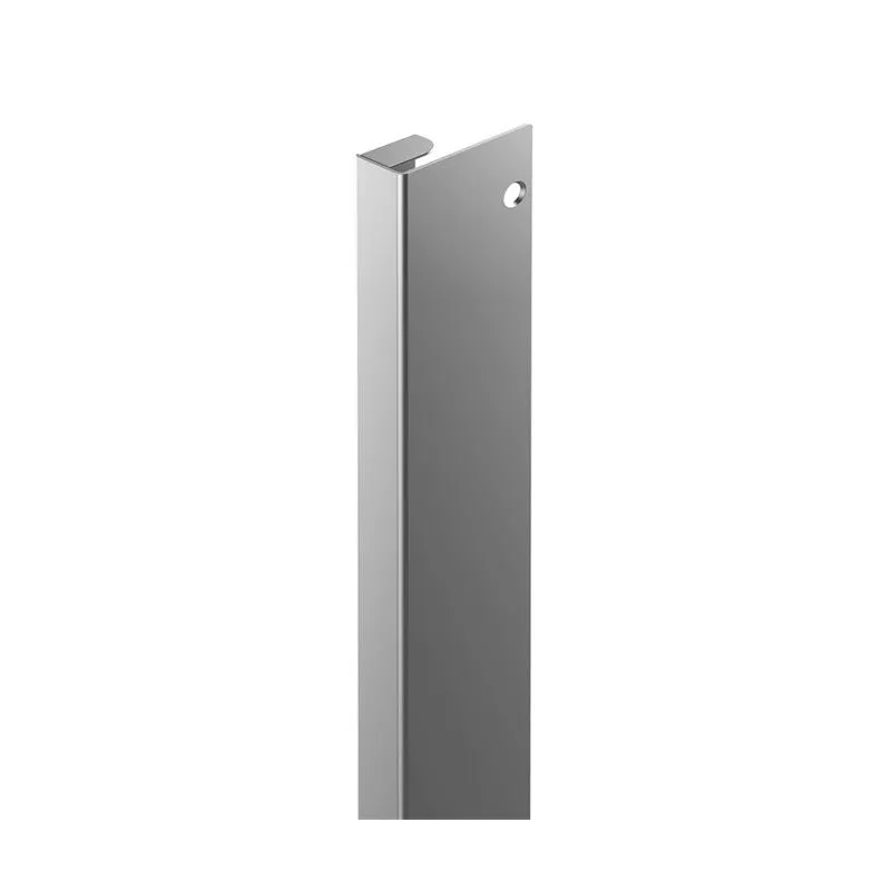 Profilé latéral GOLA OVEN pour four à micro-ondes, 580 mm / Aluminium