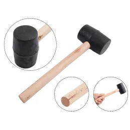 Maillet en caoutchouc / Manche en bois