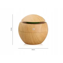 Diffuseur d’arômes LED EXEN / Bois naturel