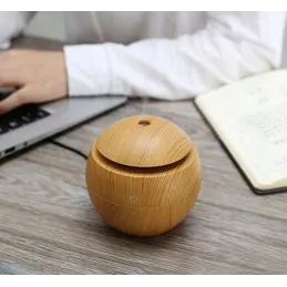 Diffuseur d’arômes LED EXEN / Bois naturel