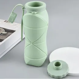 Gourde en silicone FLEX 600 ml / Grise