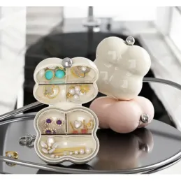 Organiseur de voyage pour bijoux PERLITA / Rose