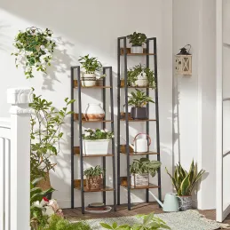 Étagère de rangement REGALO BIG 1700 / Bois noir