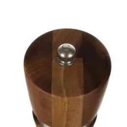 Set de 2 moulins à sel et à poivre en céramique / Acajou