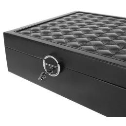 Boîte à bijoux design ZANATI / Noire