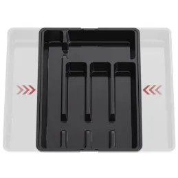 Range-couverts réglable UNIOS 280–450 mm / Noir mat