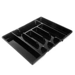 Range-couverts réglable UNIOS 280–450 mm / Noir mat