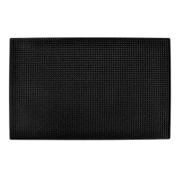 Tapis de bar pour vaisselle / Noir