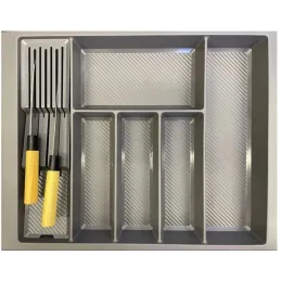 Porte-couteaux pour tiroir à couverts CRISTALL / Anthracite
