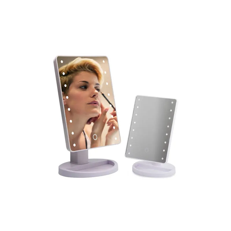 Miroir cosmétique avec éclairage LED MIRAGE / Blanc