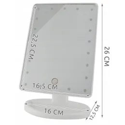 Miroir cosmétique avec éclairage LED MIRAGE / Blanc