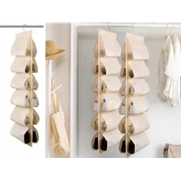 Organisateur à chaussures pour armoire EASY WAY / Crème