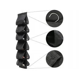 Organiseur à chaussures pour armoire EASY WAY / Noir