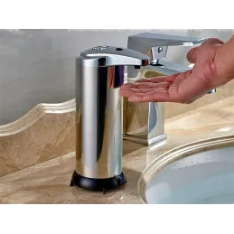 Distributeur de savon SINKS Bend / Chrome brillant