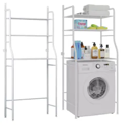 Étagère de rangement au-dessus du lave-linge WASH / Blanc mat