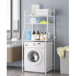 Étagère de rangement au-dessus du lave-linge WASH / Blanc mat