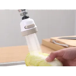 Aérateur de robinet avec fonction douche / Blanc