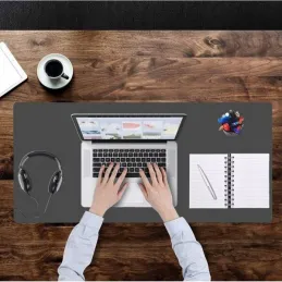 Tapis de bureau pour clavier et souris OFFICE / Anthracite