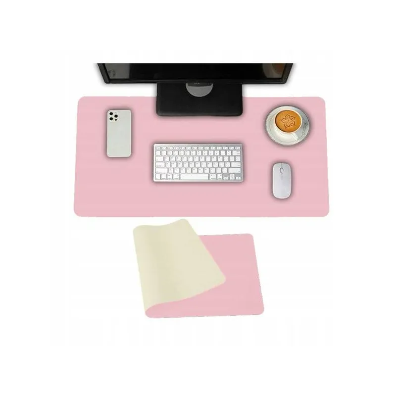 Tapis de bureau pour clavier et souris OFFICE / Rose