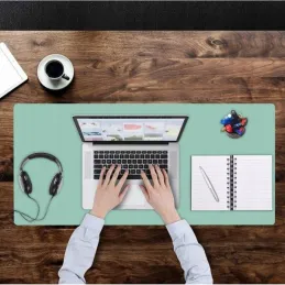 Tapis de bureau pour clavier et souris OFFICE / Menthe