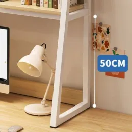 Étagère de rangement à poser sur le bureau REGALO TABLE / Blanc – bois clair