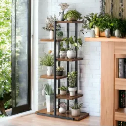 Porte-plantes FLOWER / Noir