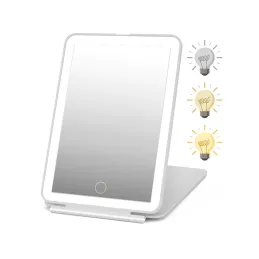 Miroir cosmétique avec éclairage LED LEXIA / Blanc