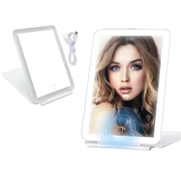 Miroir cosmétique avec éclairage LED LEXIA / Blanc