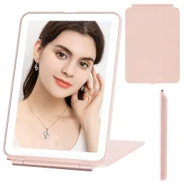 Miroir de maquillage avec éclairage LED LEXIA / Rose