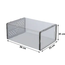 Boîte de rangement à chaussures PROX / Transparente