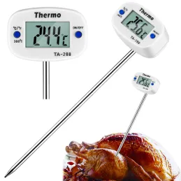 Thermomètre alimentaire LCD PIN / Blanc