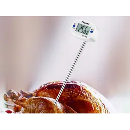 Thermomètre alimentaire LCD PIN / Blanc