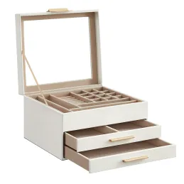 Boîte à bijoux design SWAN XL / Blanche