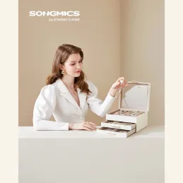Boîte à bijoux design SWAN XL / Blanche
