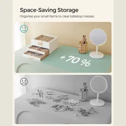 Boîte à bijoux design SWAN XL / Blanche
