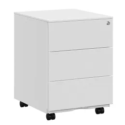 Caisson de bureau mobile GARDO LUX 390 / Blanc