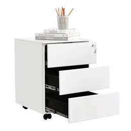 Caisson de bureau mobile GARDO LUX 390 / Blanc