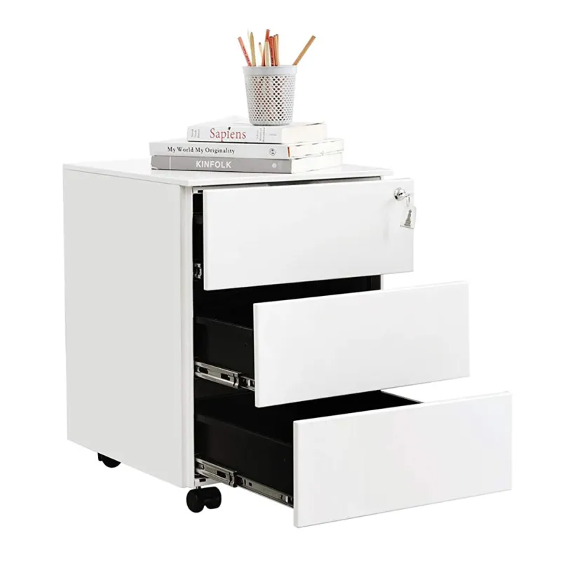 Caisson de bureau mobile GARDO LUX 390 / Blanc